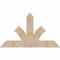Ekena Millwork Richland Smooth Timber Gable Bracket, Douglas Fir, 48"W x 28"H x 1 1/2"D x 5 1/2"F, 14/12 Pitch GBW048X28X0206RIC00SDF - alternate 1